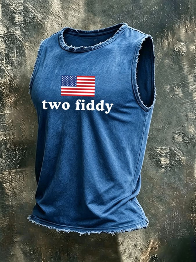 Men'S Casual Printed Vest