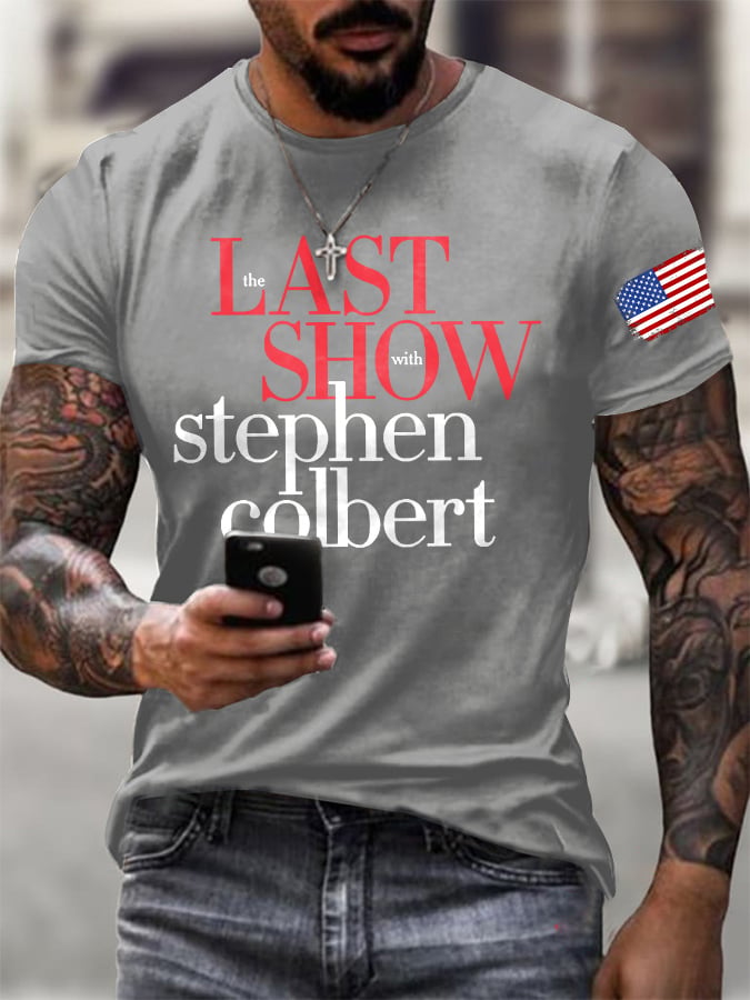 🔥Last Day 49% Off🔥Men's Retro Last Show Print T-Shirt