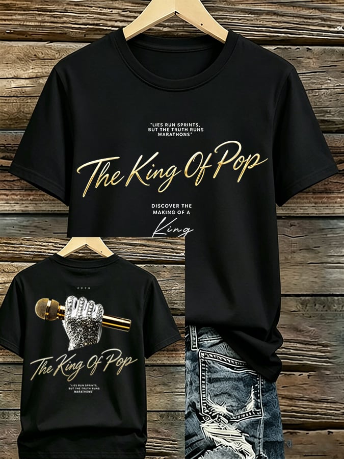 Women's Pop Music Inspired Printed Casual T-shirt