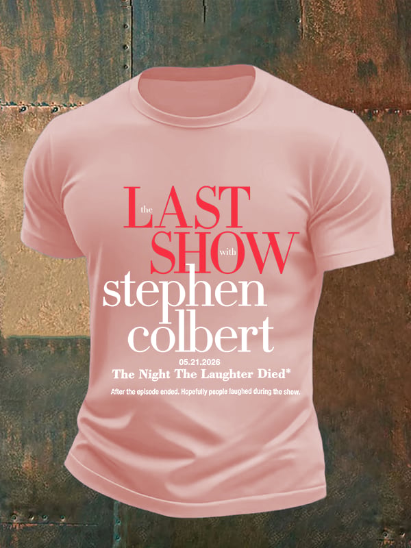 🔥Last Day 49% Off🔥Men's Retro Last Show Print T-Shirt