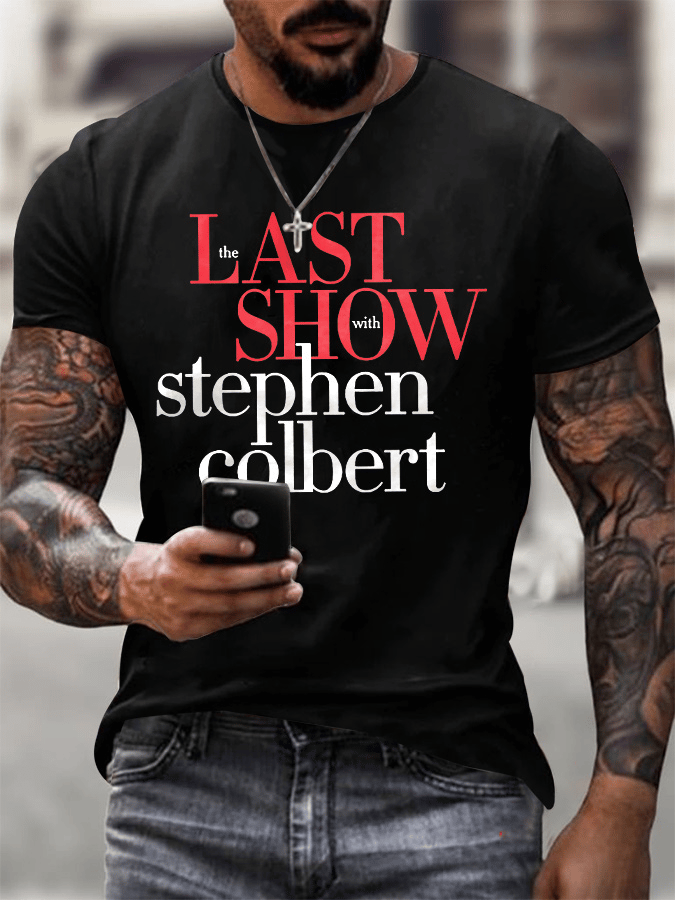 🔥Last Day 49% Off🔥Men's Retro Last Show Print T-Shirt