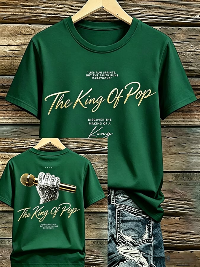 Women's Pop Music Inspired Printed Casual T-shirt
