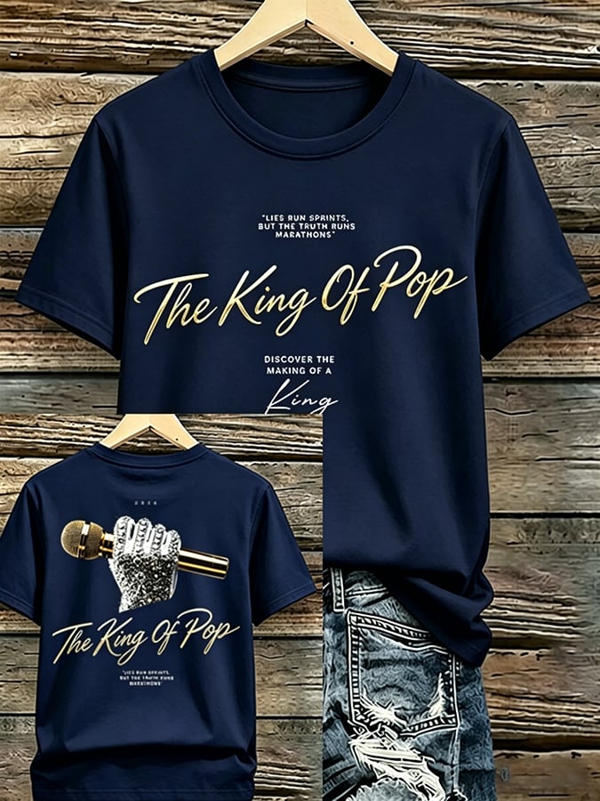 Women's Pop Music Inspired Printed Casual T-shirt