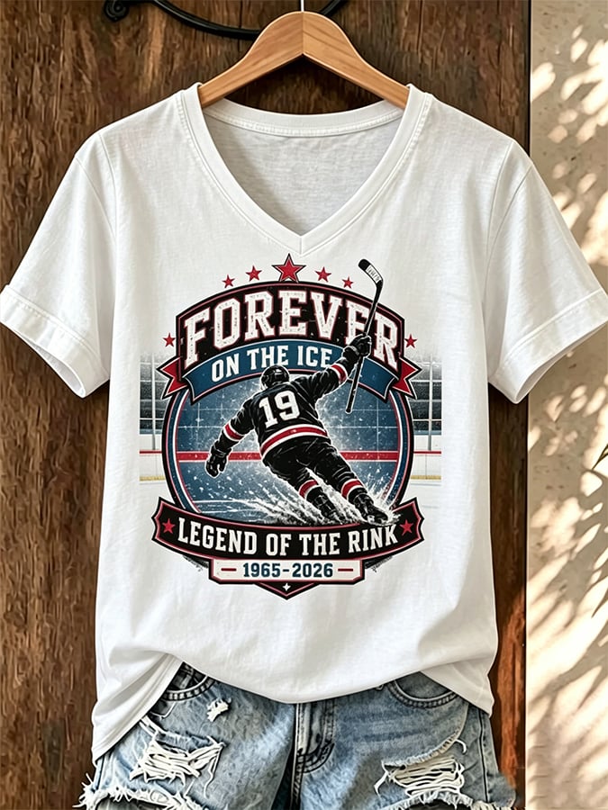 Claude Lemieux  V-Neck Tee