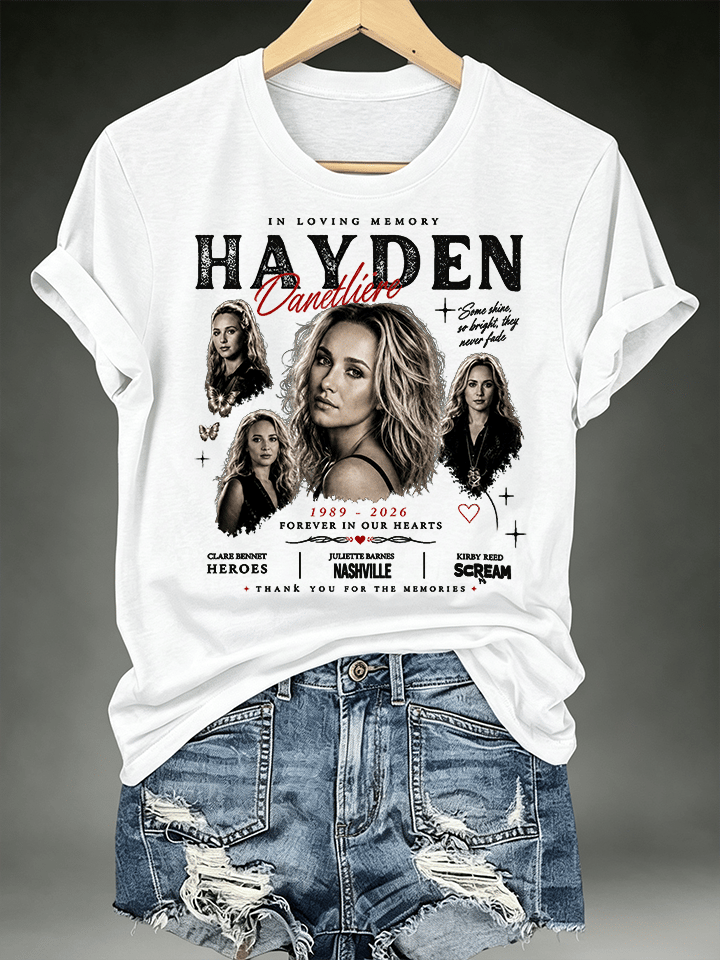 Women's IN LOVING MEMORY Print T-Shirt