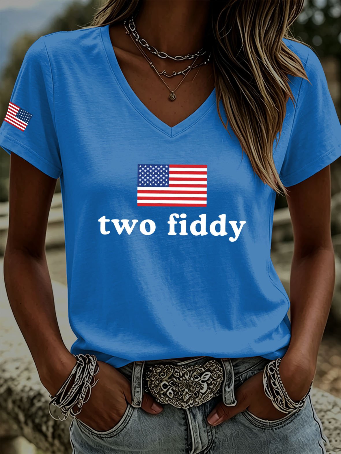 Women's Casual Print Short-Sleeve T-Shirt