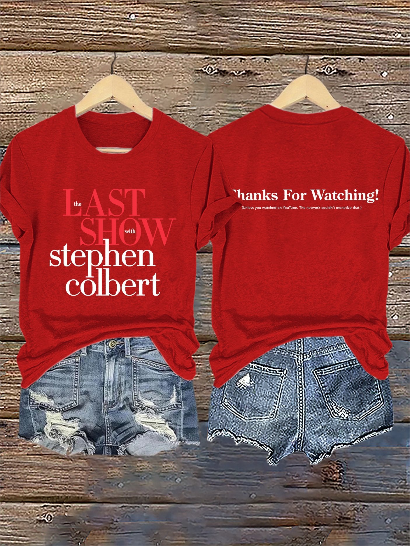 🔥Last Day 49% Off🔥Retro Last Show Tree Print T-Shirt