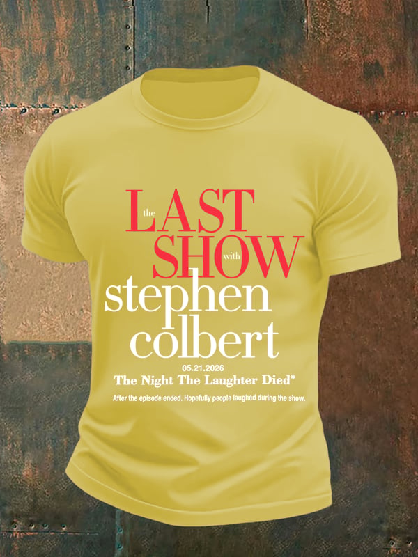 🔥Last Day 49% Off🔥Men's Retro Last Show Print T-Shirt