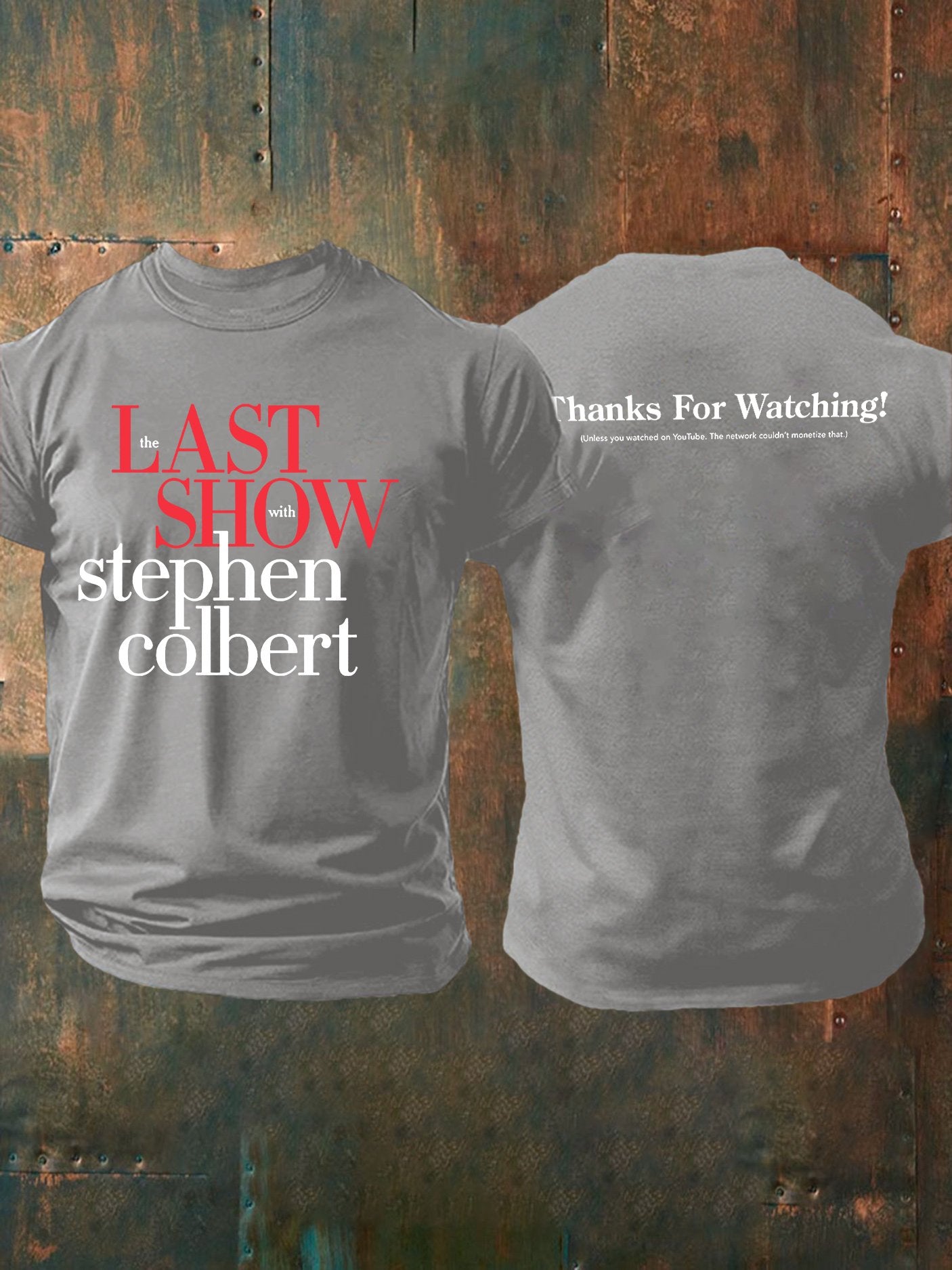 🔥Last Day 49% Off🔥Men's Retro Last Show Print T-Shirt