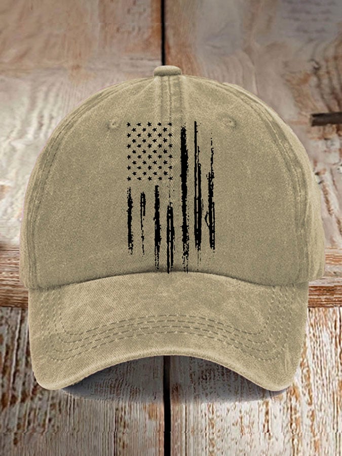 Unisex  Vintage National Flag  Print Baseball Cap