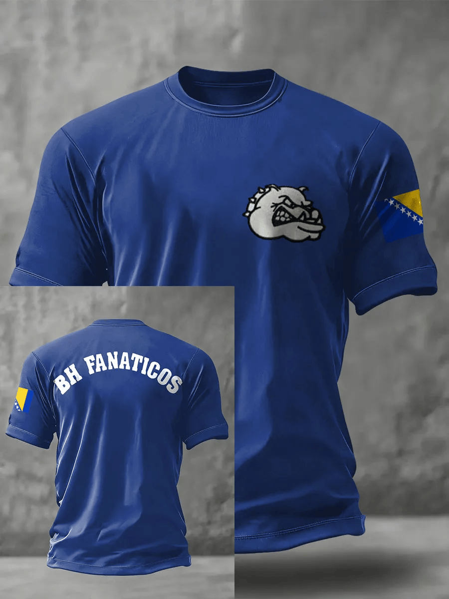 Men's Soccer Print Short-Sleeve T-Shirt