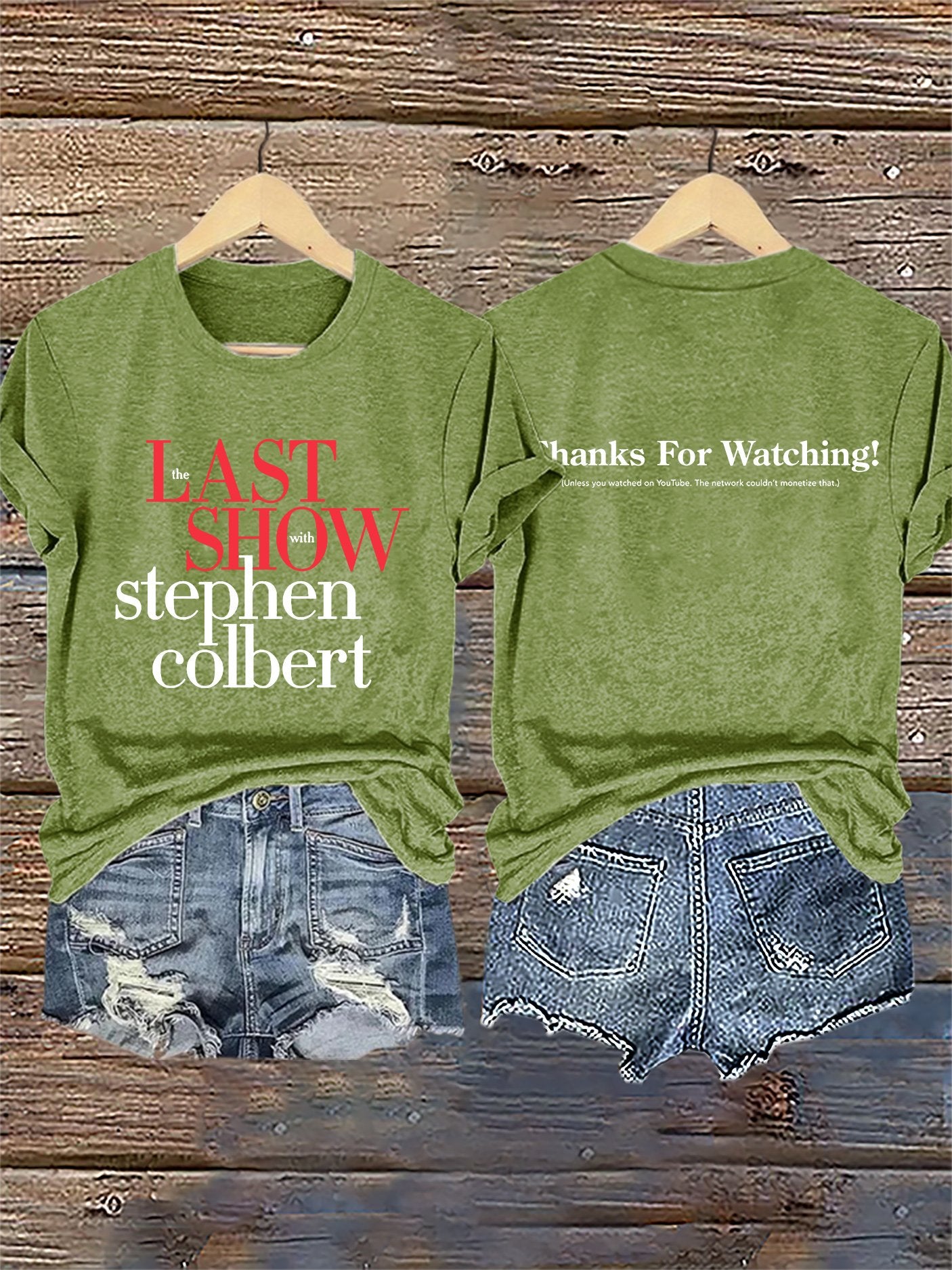 🔥Last Day 49% Off🔥Retro Last Show Tree Print T-Shirt