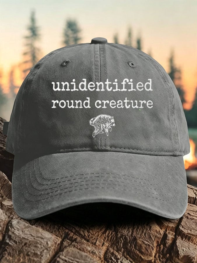 Unisex Jimothy Unidentified Round Creature Printed Hat