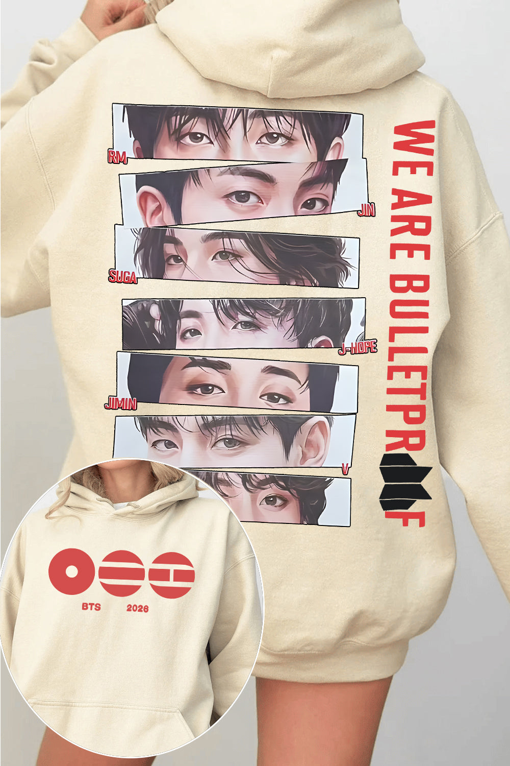 🙌✨ BTS Tour 2026 Hoodie