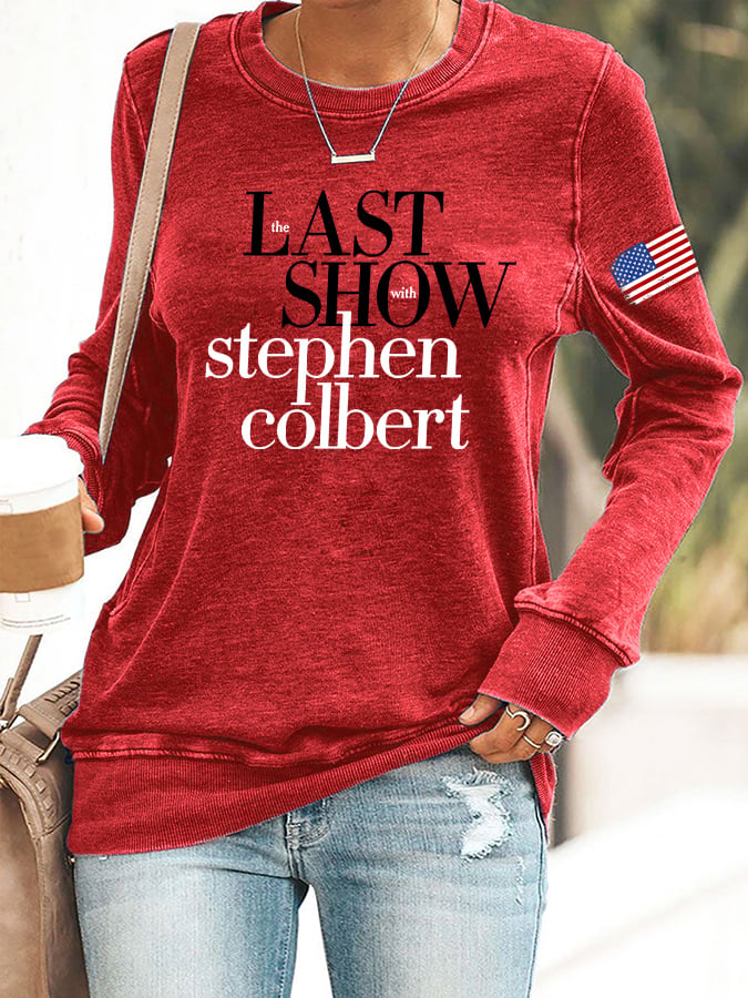 🔥Last Day 49% Off🔥Retro Last Show Print Sweatshirt