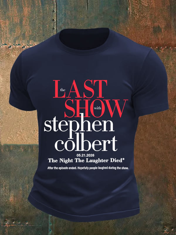 🔥Last Day 49% Off🔥Men's Retro Last Show Print T-Shirt