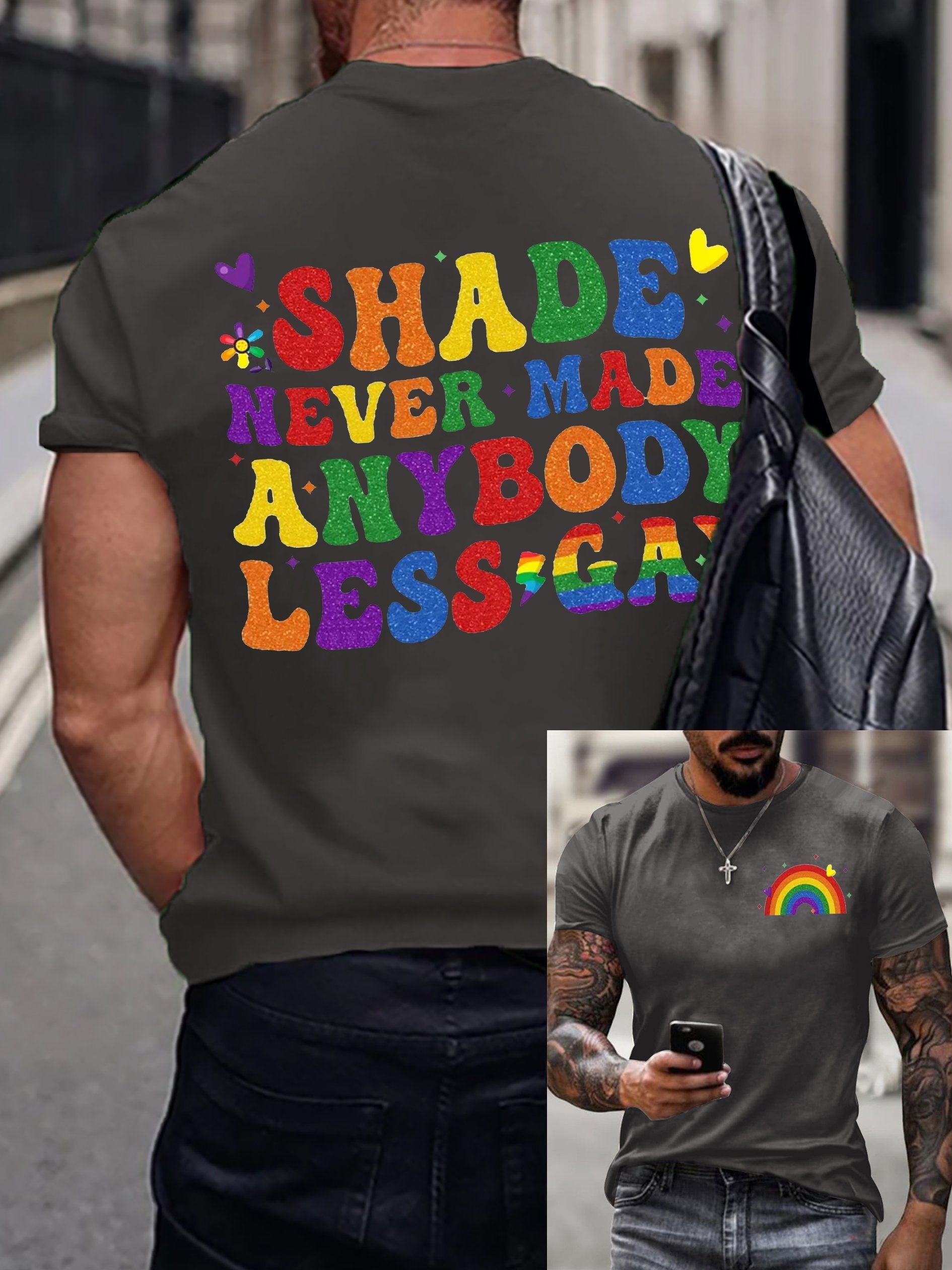 Men's Pride Month Print T-Shirt