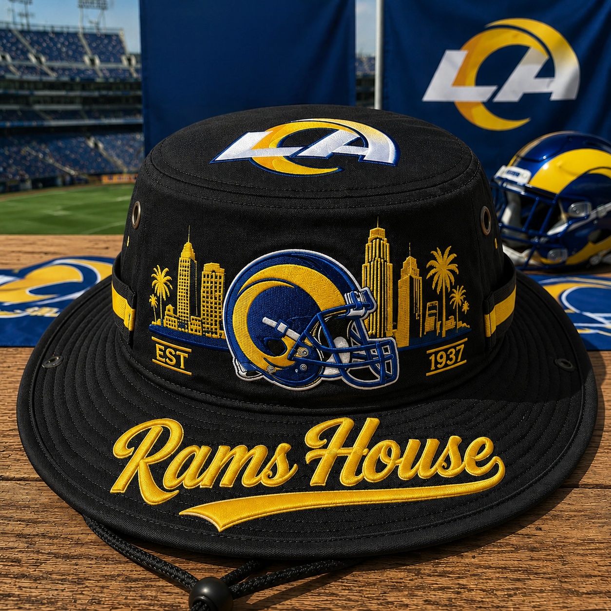 🇺🇸 Last Day Promo: 49% OFF🏈R🐏ms House Boonie Hat