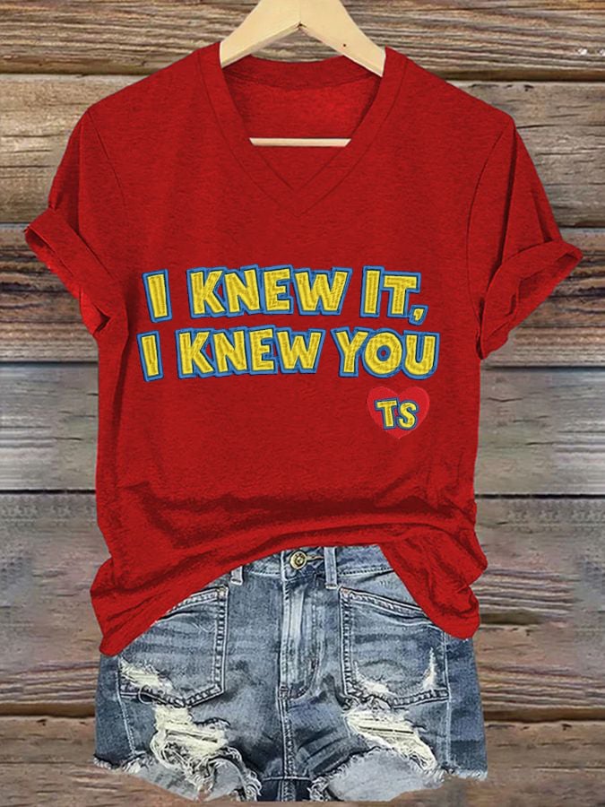 Women's Casual Print Short-Sleeve T-Shirt
