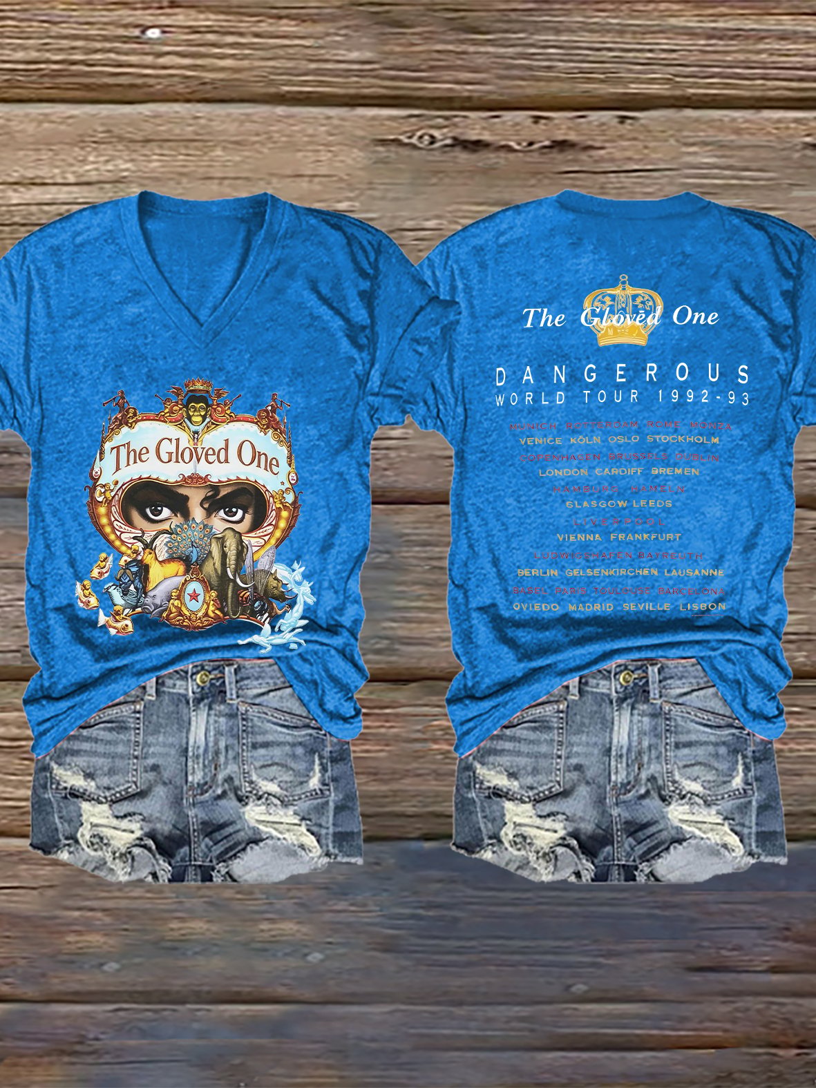 Women's The Gloved One Print T-shirt