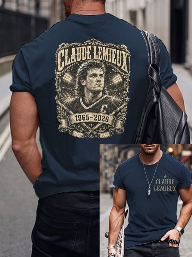 Men's Casual Printed Short-Sleeve T-Shirt