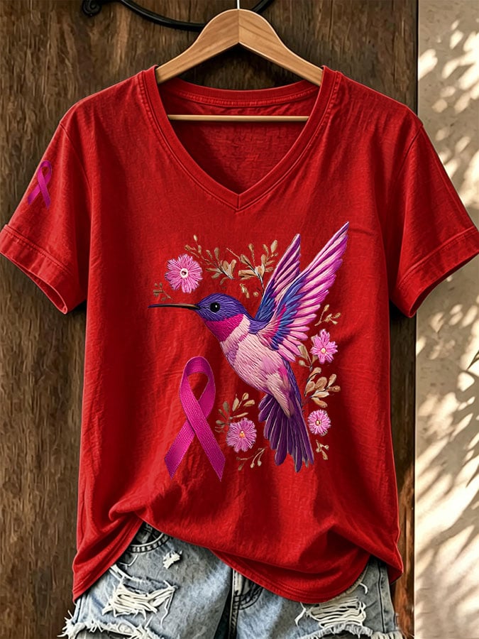 Women's Casual Print Short-Sleeve T-Shirt