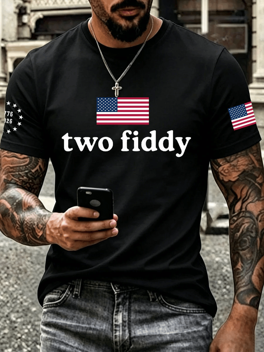 Men's USA 1776-2026 Print T-shirt