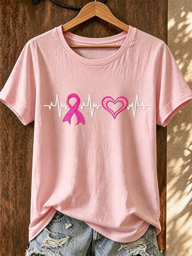 Women's Casual Print Short-Sleeve T-Shirt
