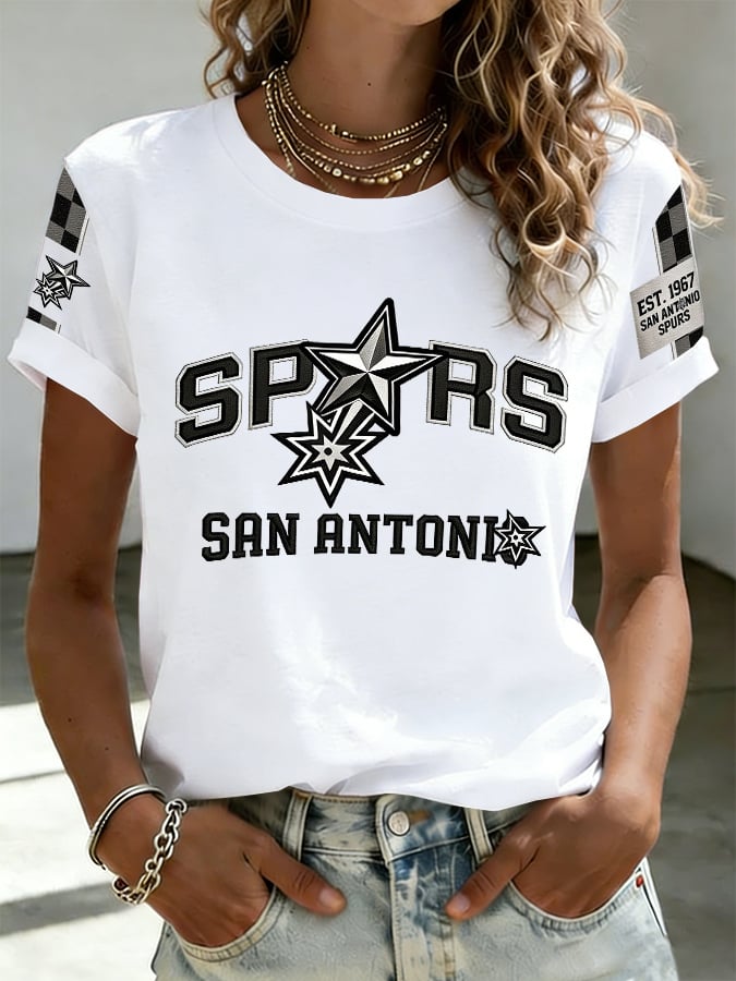 Women's Basketball Lovers Print T-Shirt