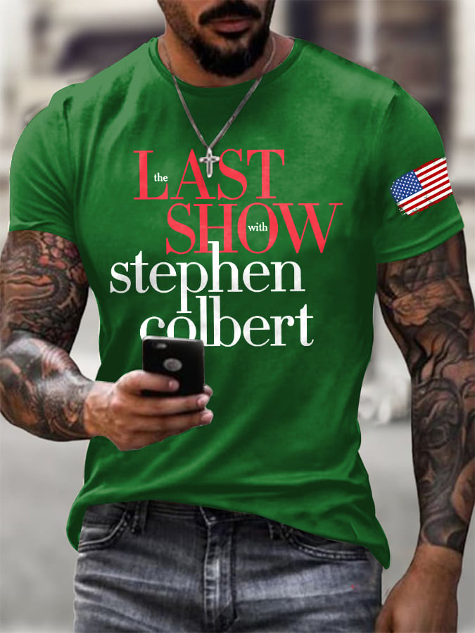 🔥Last Day 49% Off🔥Men's Retro Last Show Print T-Shirt