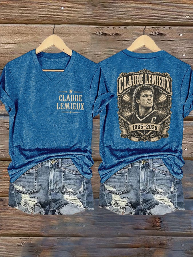 Women's Canadian Hockey Casual T-Shirt