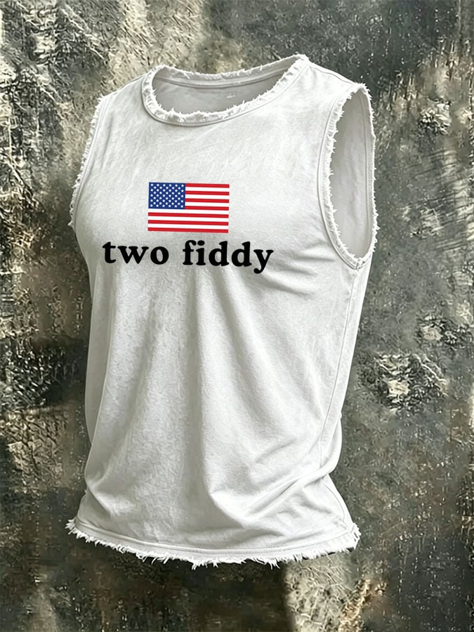 Men'S Casual Printed Vest