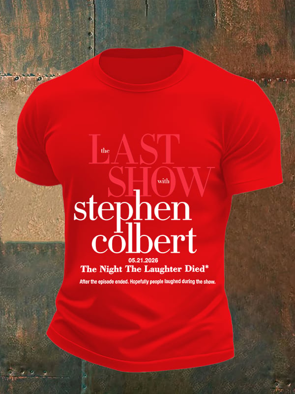 🔥Last Day 49% Off🔥Men's Retro Last Show Print T-Shirt