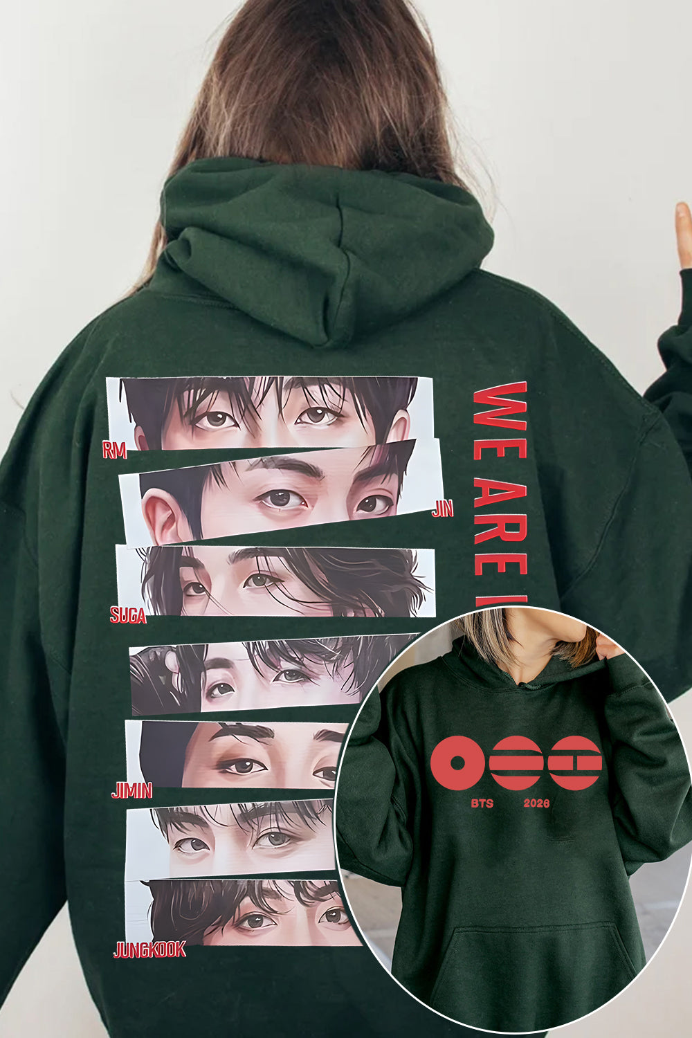 🙌✨ BTS Tour 2026 Hoodie