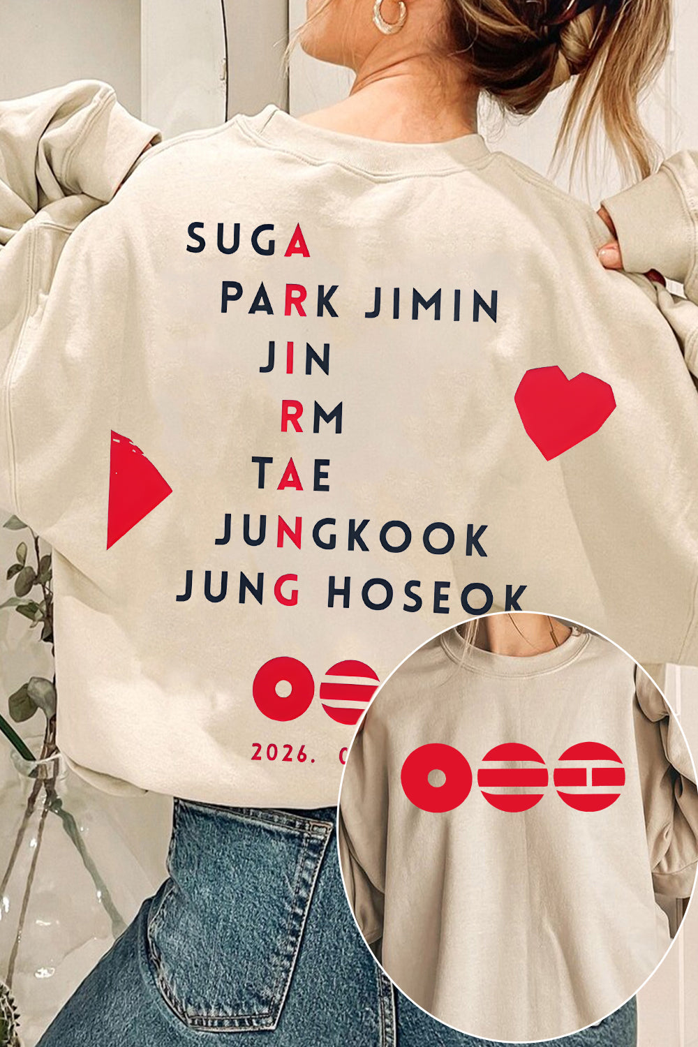 BTS Army Arirang Sweatshirt