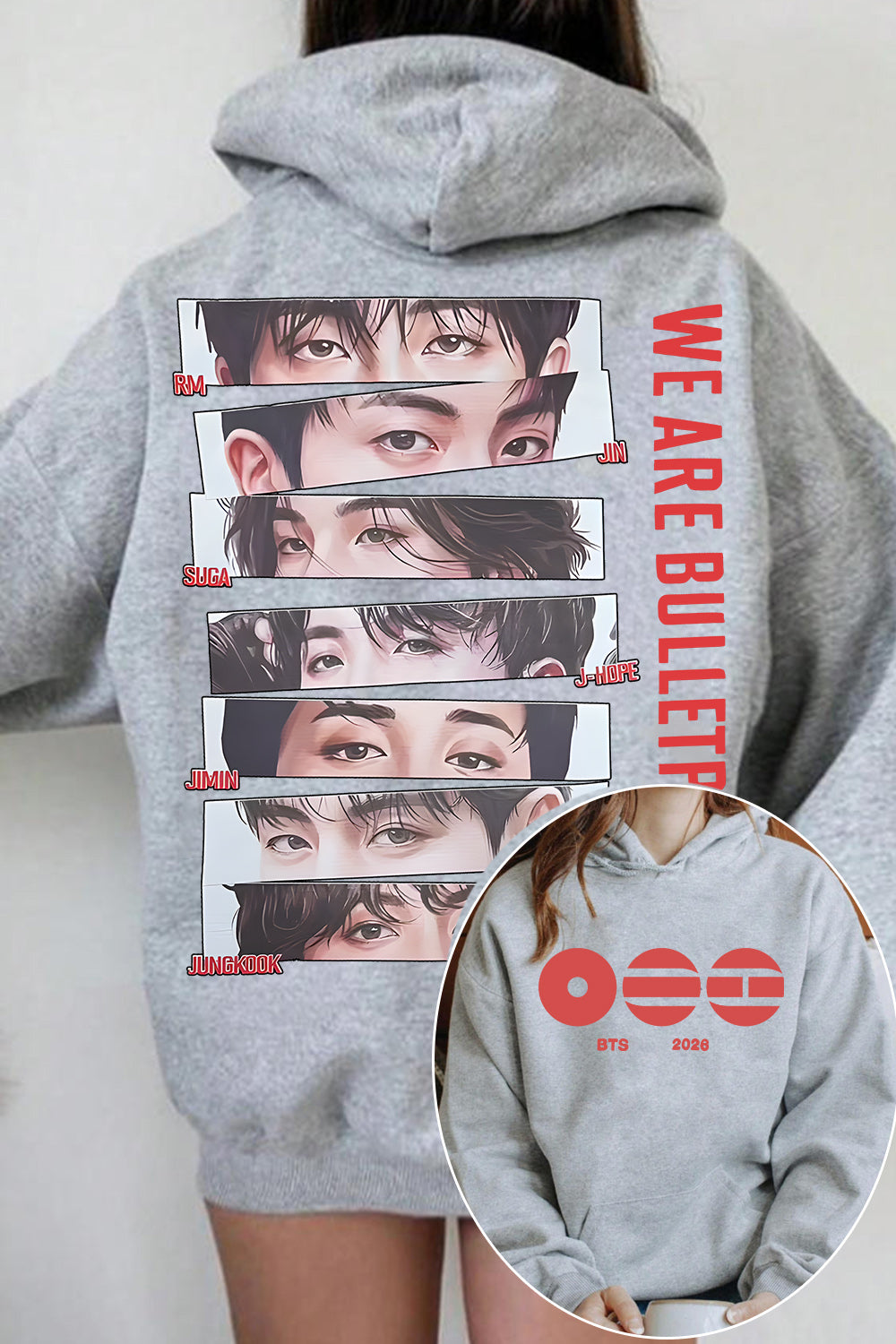 🙌✨ BTS Tour 2026 Hoodie