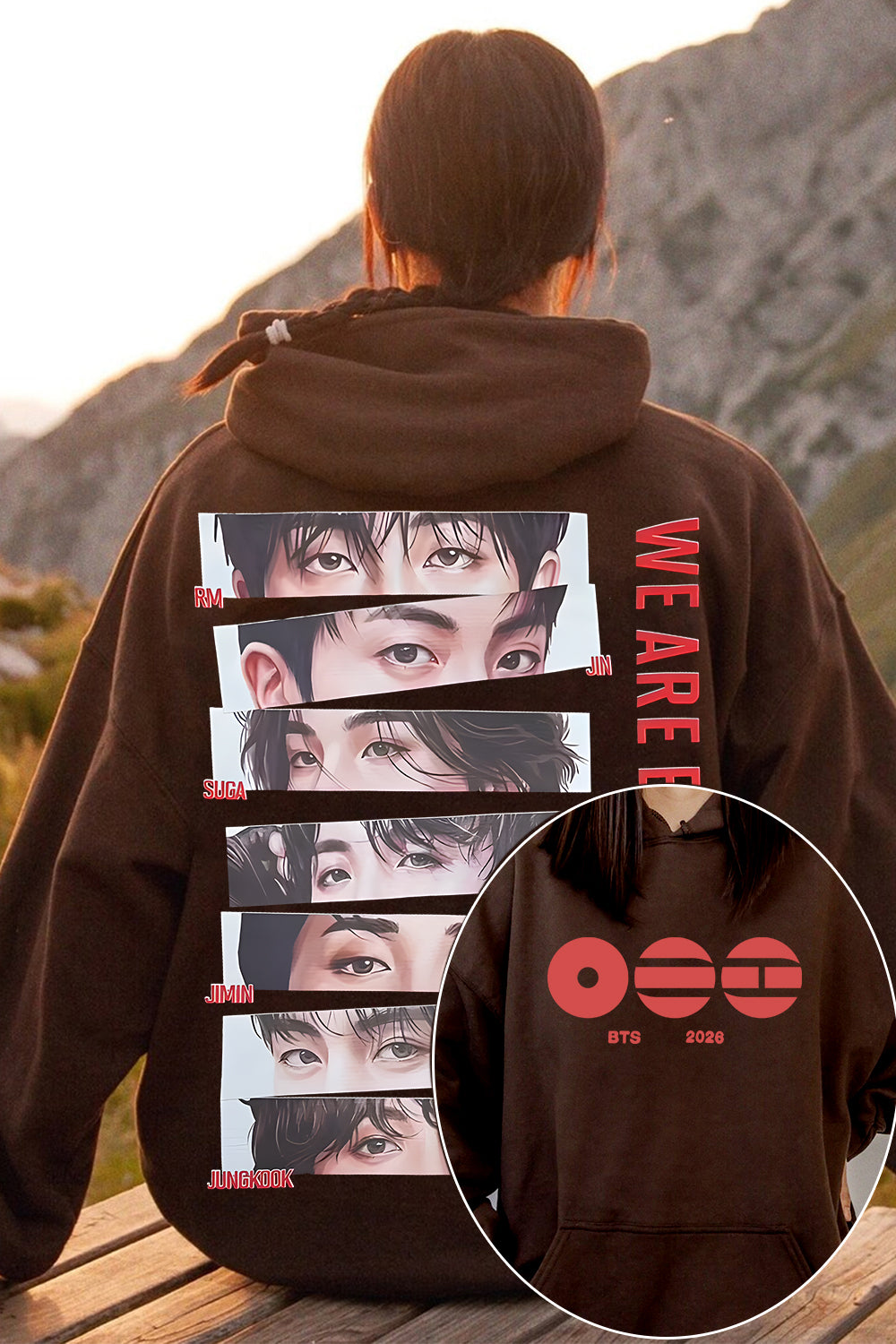🙌✨ BTS Tour 2026 Hoodie